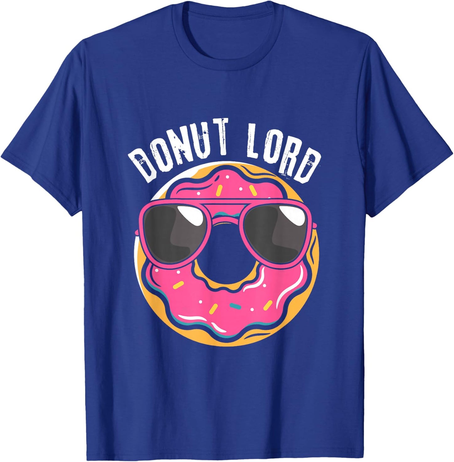 Donut Lord Funny Doughnut Lover T-Shirt - T-Shirt | Royal