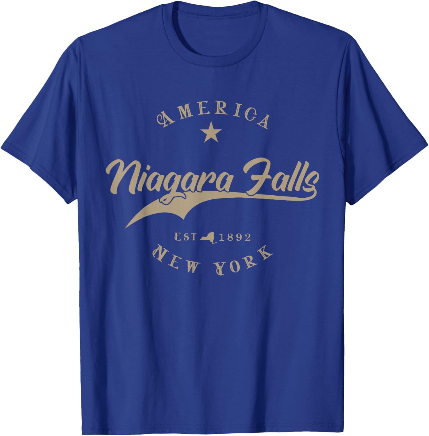 Niagara Falls | New York T-Shirt - T-Shirt | Royal