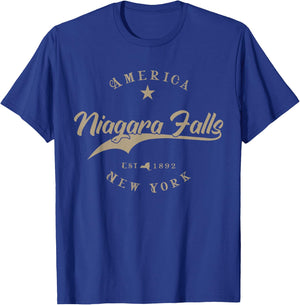 Niagara Falls | New York T-Shirt - T-Shirt | Royal