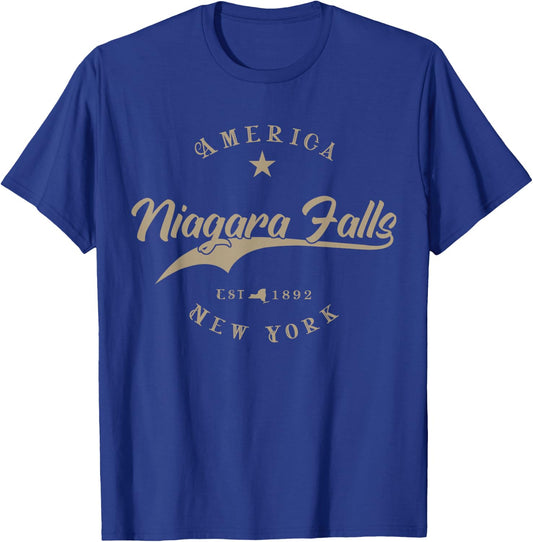 Niagara Falls | New York T-Shirt - T-Shirt | Royal