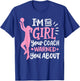 Basketball Girl T-Shirt - T-Shirt | Royal