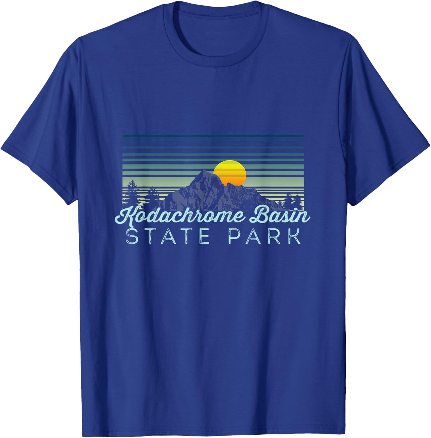 Kodachrome Basin State Park Retro Clothes & Gear - Souvenir T-Shirt - T-Shirt | Royal