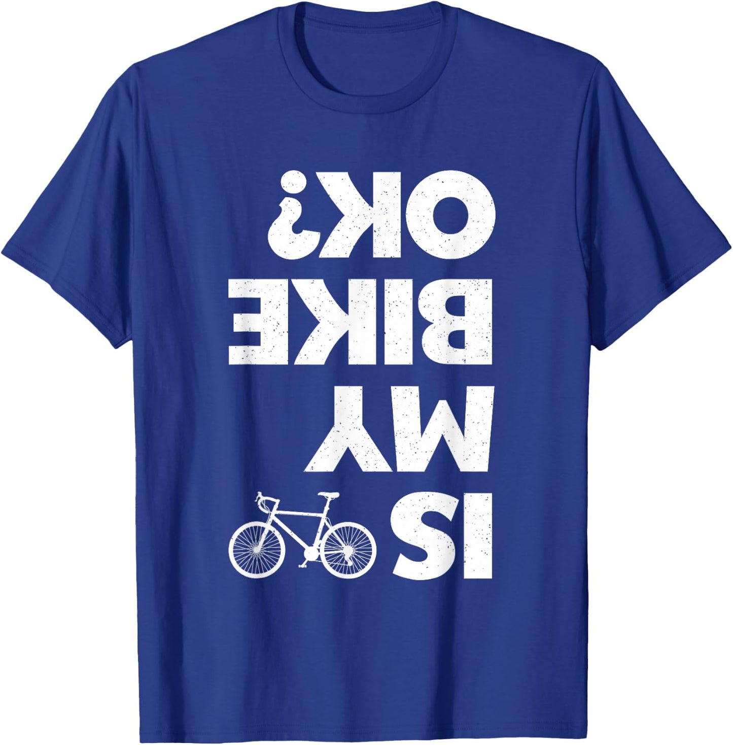 Funny Cycling Women Kids Bicycle Cyclist Bike Riding T-Shirt - T-Shirt | Royal