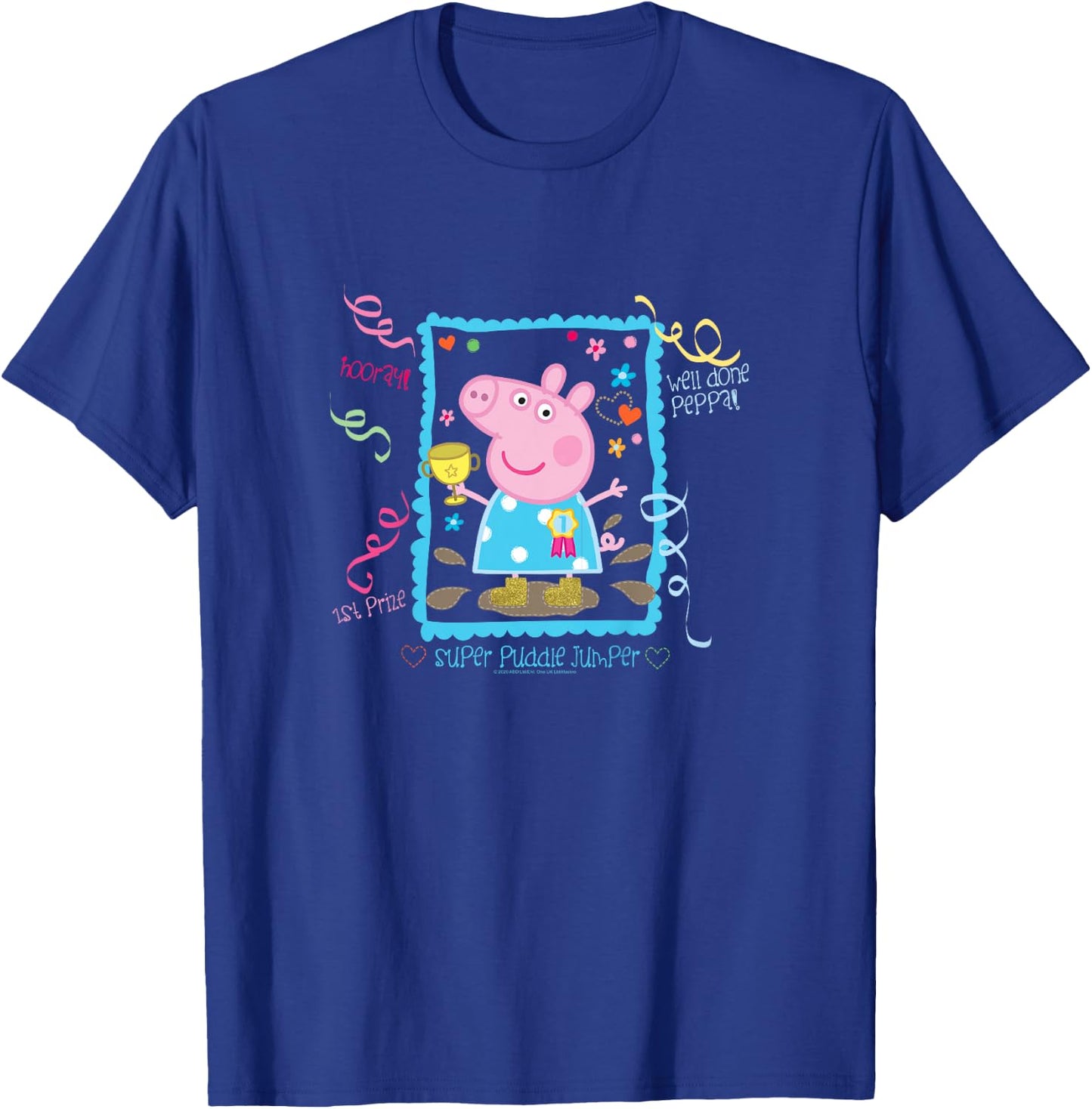 Peppa Pig George Pig Super Puddle Jumper T-Shirt - T-Shirt | Royal