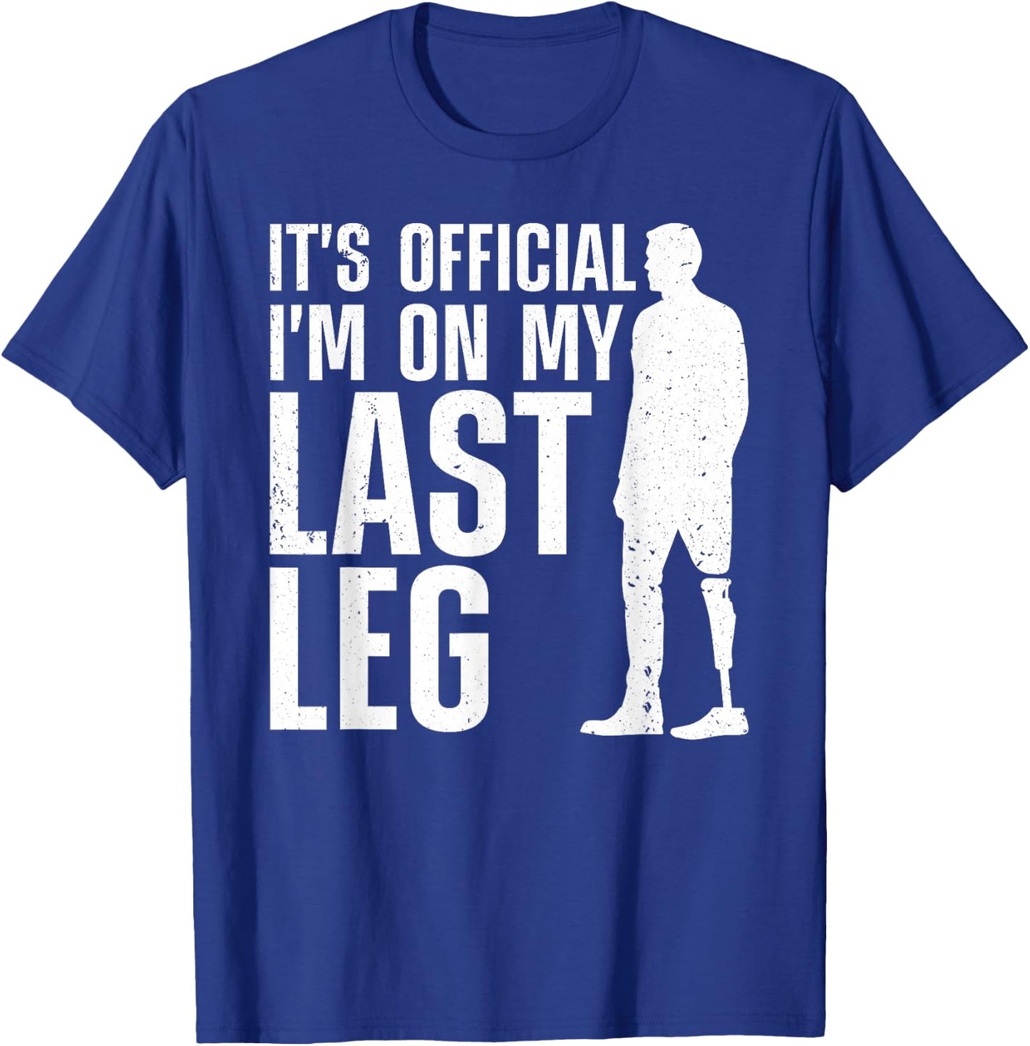 Cool Leg Amputee Art Women Prosthetic Leg Amputation Small T-Shirt - T-Shirt | Royal