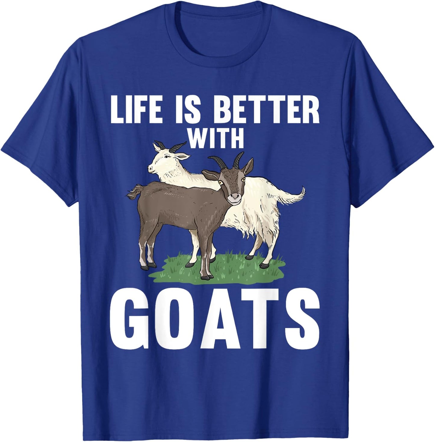 Cool Goats Women Goat Whisperer Nubian Animal Farmer T-Shirt - T-Shirt | Royal