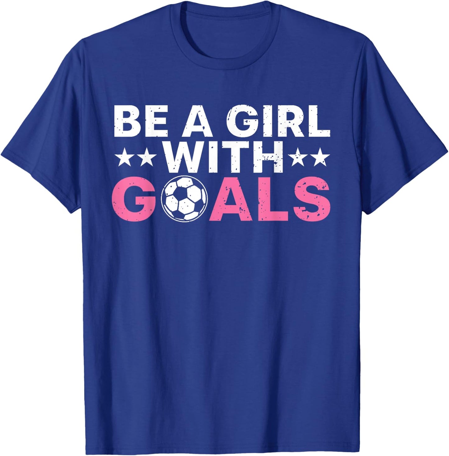 Cool Soccer Girls Football Soccer Lovers Sayings T-Shirt - T-Shirt | Royal