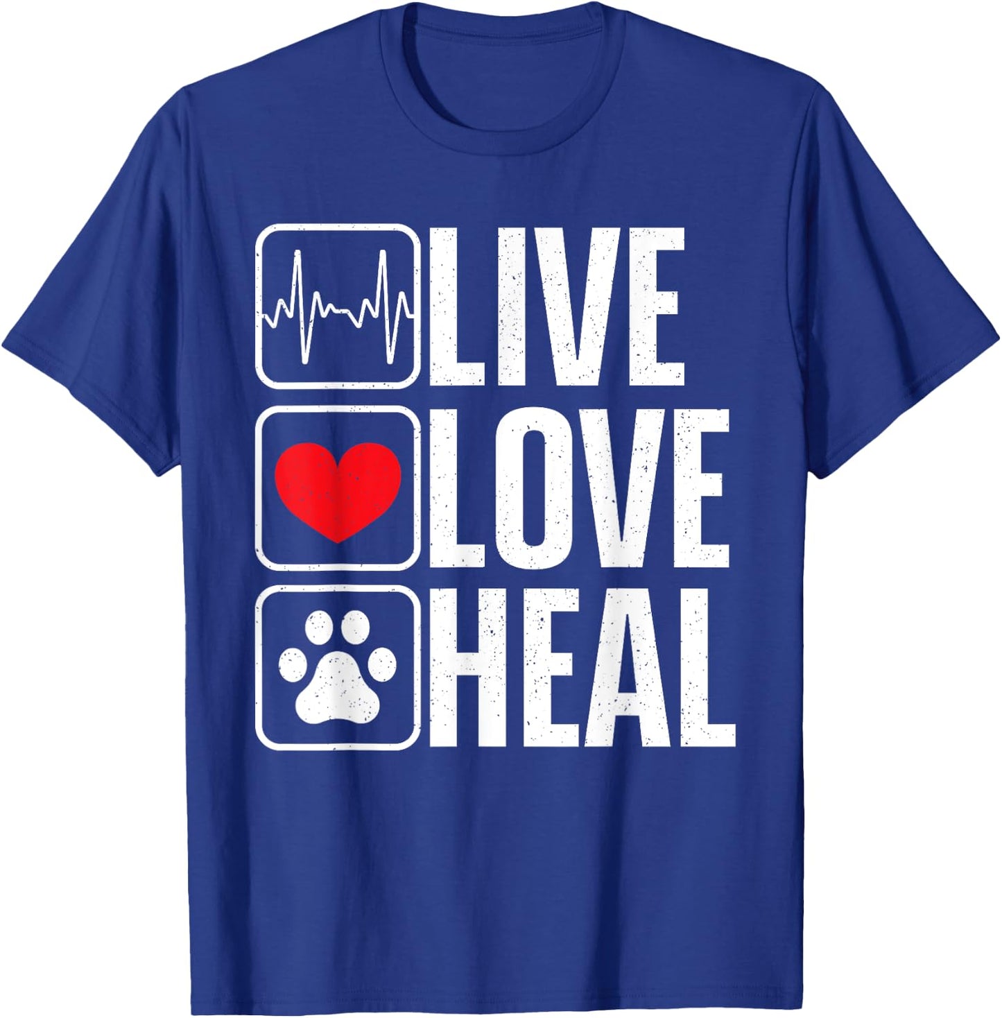 Funny Veterinarian Art Women Veterinary Pet Vet Tech T-Shirt - T-Shirt | Royal
