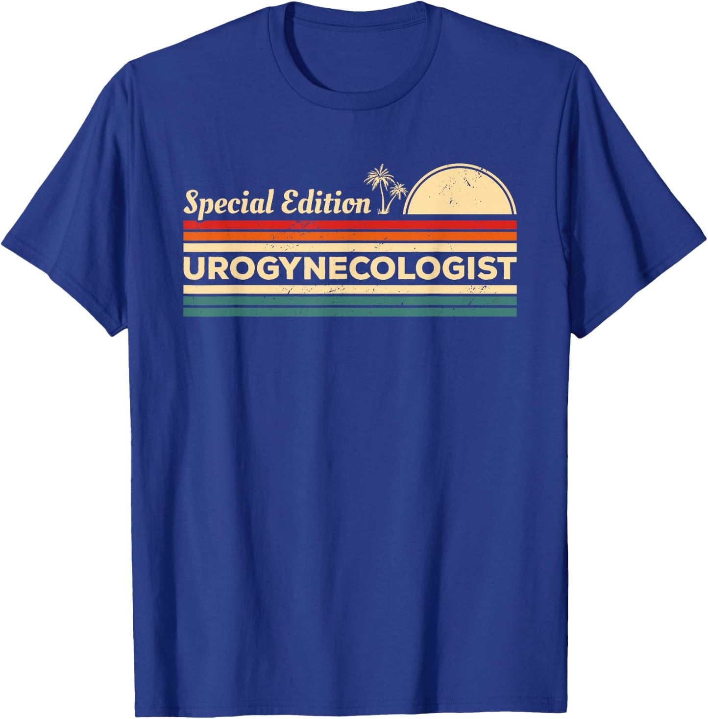Vintage Urogynecologist Urogynecology T-Shirt - T-Shirt | Royal