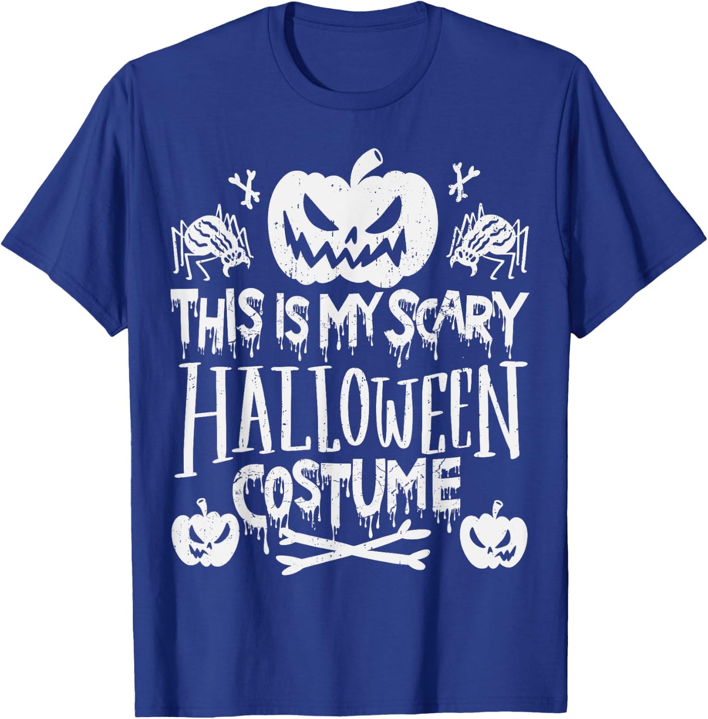 This Is My Scary Halloween Costume T-Shirt - T-Shirt | Royal