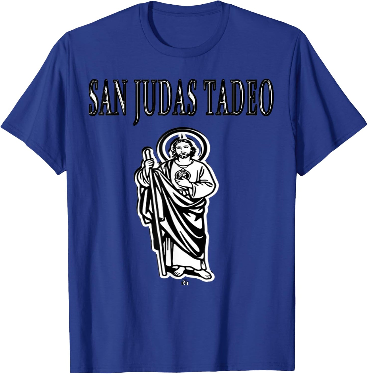 San Judas tadeo camisa san Juditas Shirts Mexican shirts T-Shirt - T-Shirt | Royal