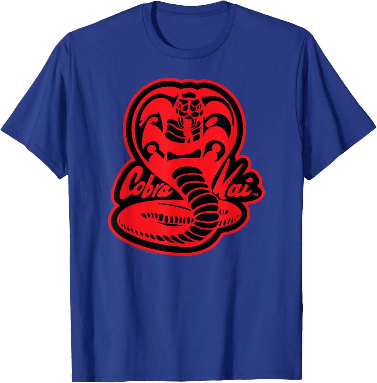 Cobra Kai Red and Black Cobra Logo TV Show T-Shirt - T-Shirt | Royal