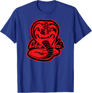 Cobra Kai Red and Black Cobra Logo TV Show T-Shirt - T-Shirt | Royal