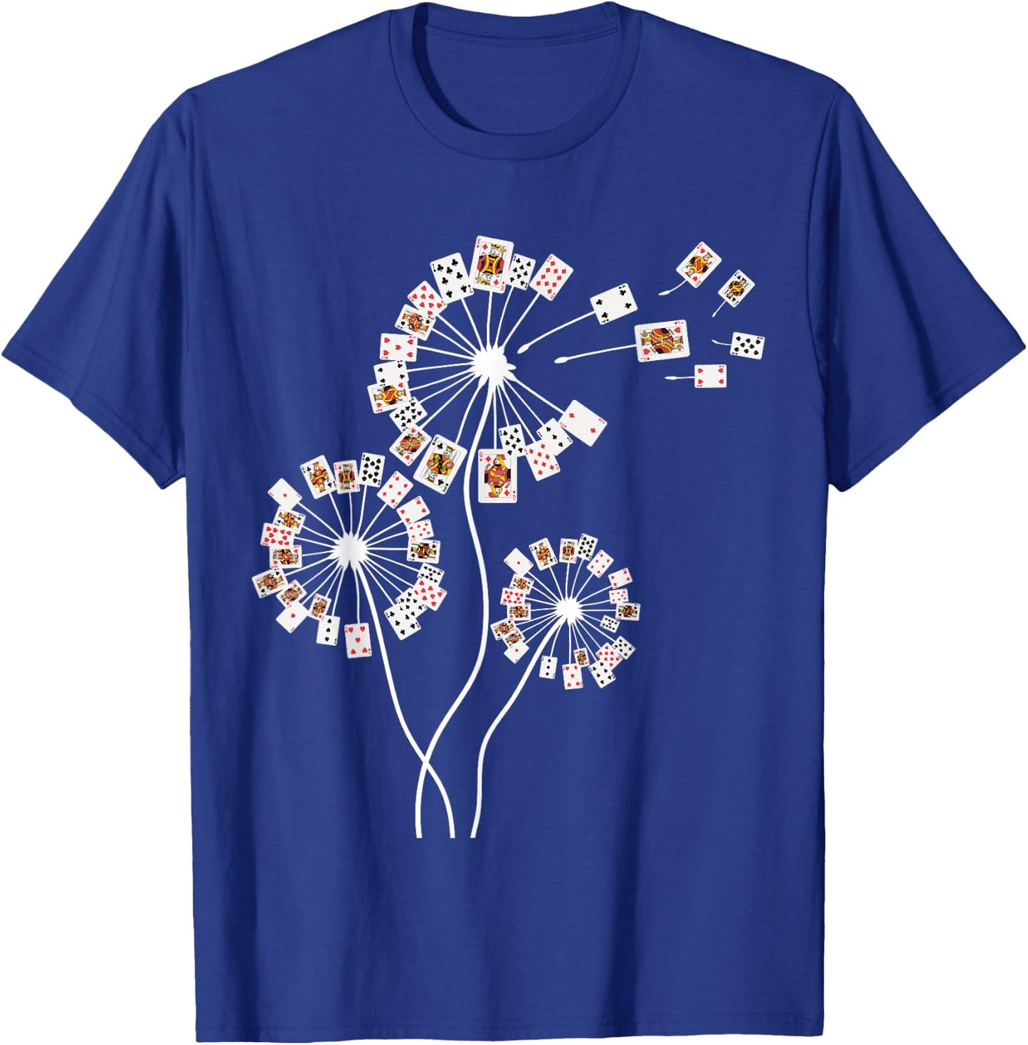Dandelion Card Games Shirt for Card Player | Poker Cards T-Shirt - T-Shirt | Royal