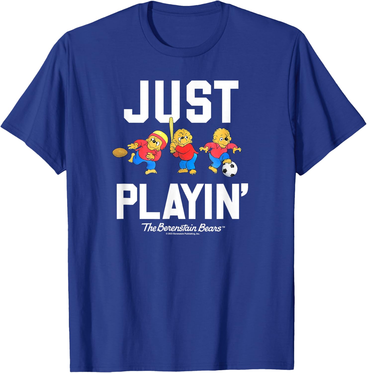 The Berenstain Bears The Berenstain Bears Just Playin T-Shirt - T-Shirt | Royal