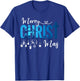 Merry Christ-Mas & Nativity Scene Christian Faith Holiday T-Shirt - T-Shirt | Royal