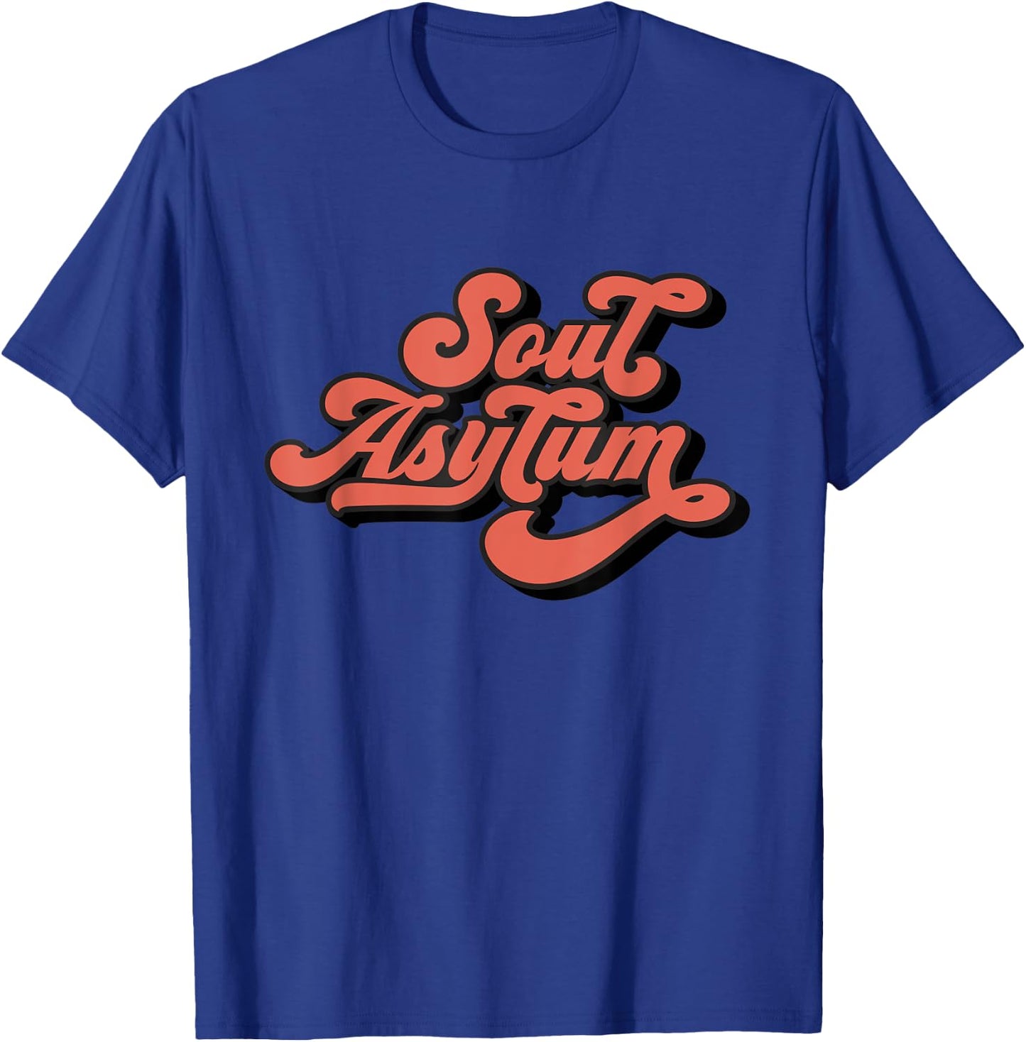 Soul Asylum 70's Vintage Retro Art Gift T-Shirt - T-Shirt | Royal