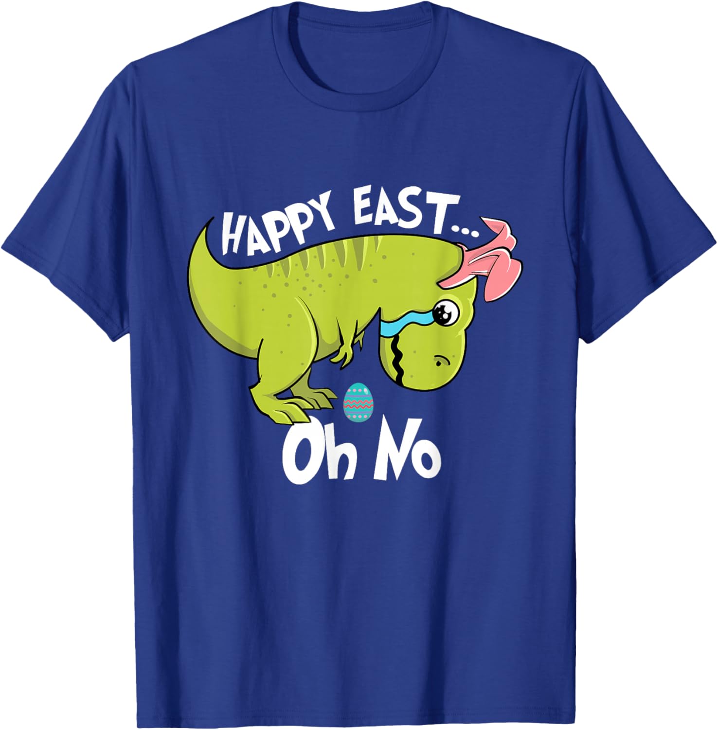 Happy East - Crying Easter Sunday Egg Hunters T-Shirt - T-Shirt | Royal