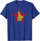 Zimbabwe Flag Coat of Arms Zimbabwe Bird and Star T-Shirt - T-Shirt | Royal