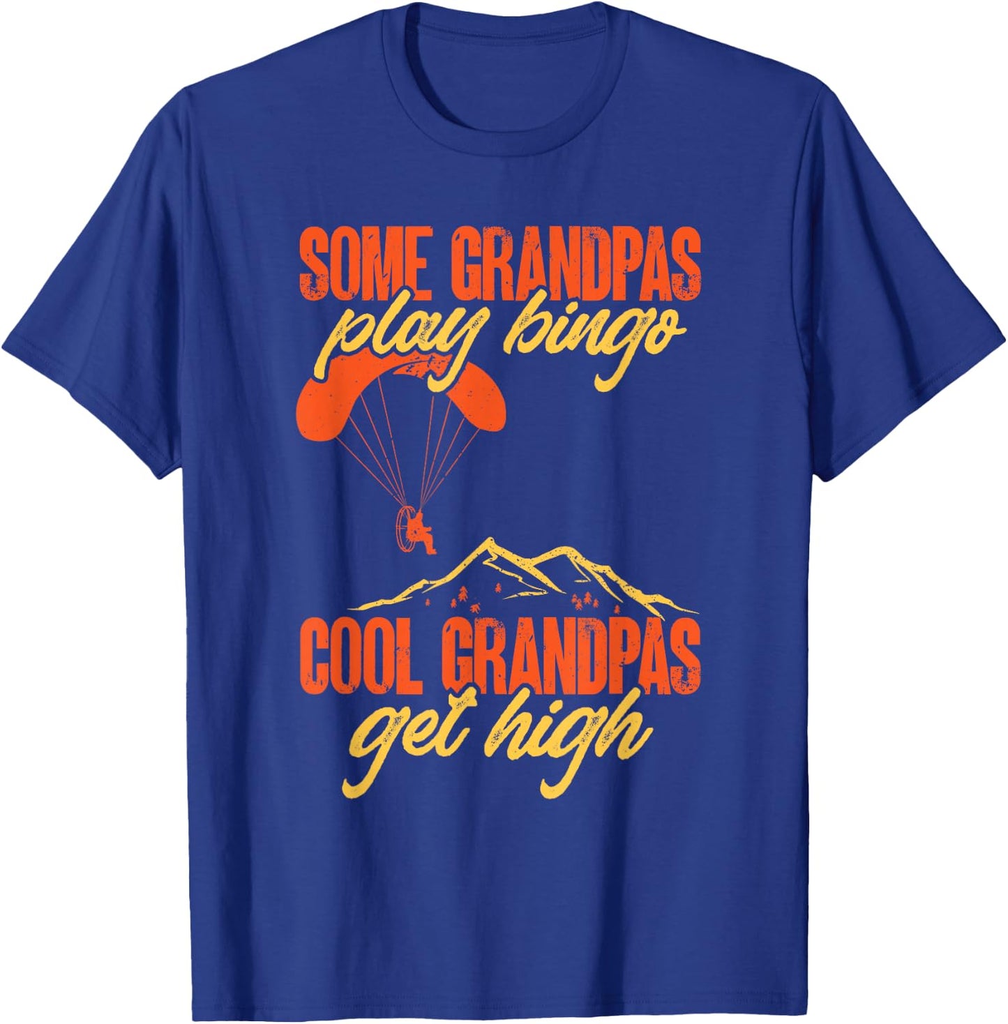 Parasol Flying Motorised Paraglider T-Shirt - T-Shirt | Royal