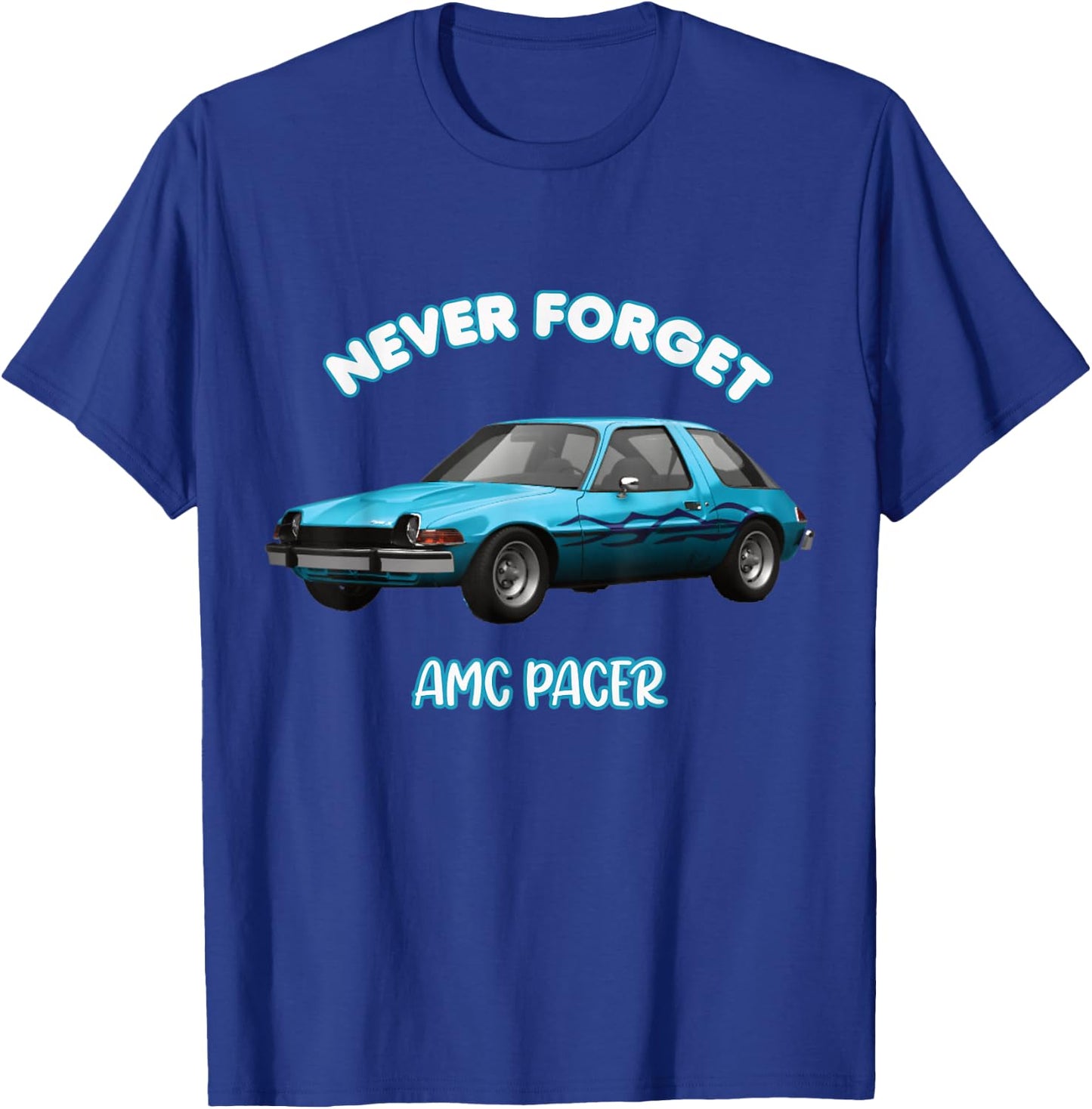 Pacer Mirth Mobile Classic Movie Car T-Shirt - T-Shirt | Royal