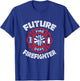 Future Firefighter Boy Firemen Toddler Fire Fighter T-Shirt - T-Shirt | Royal