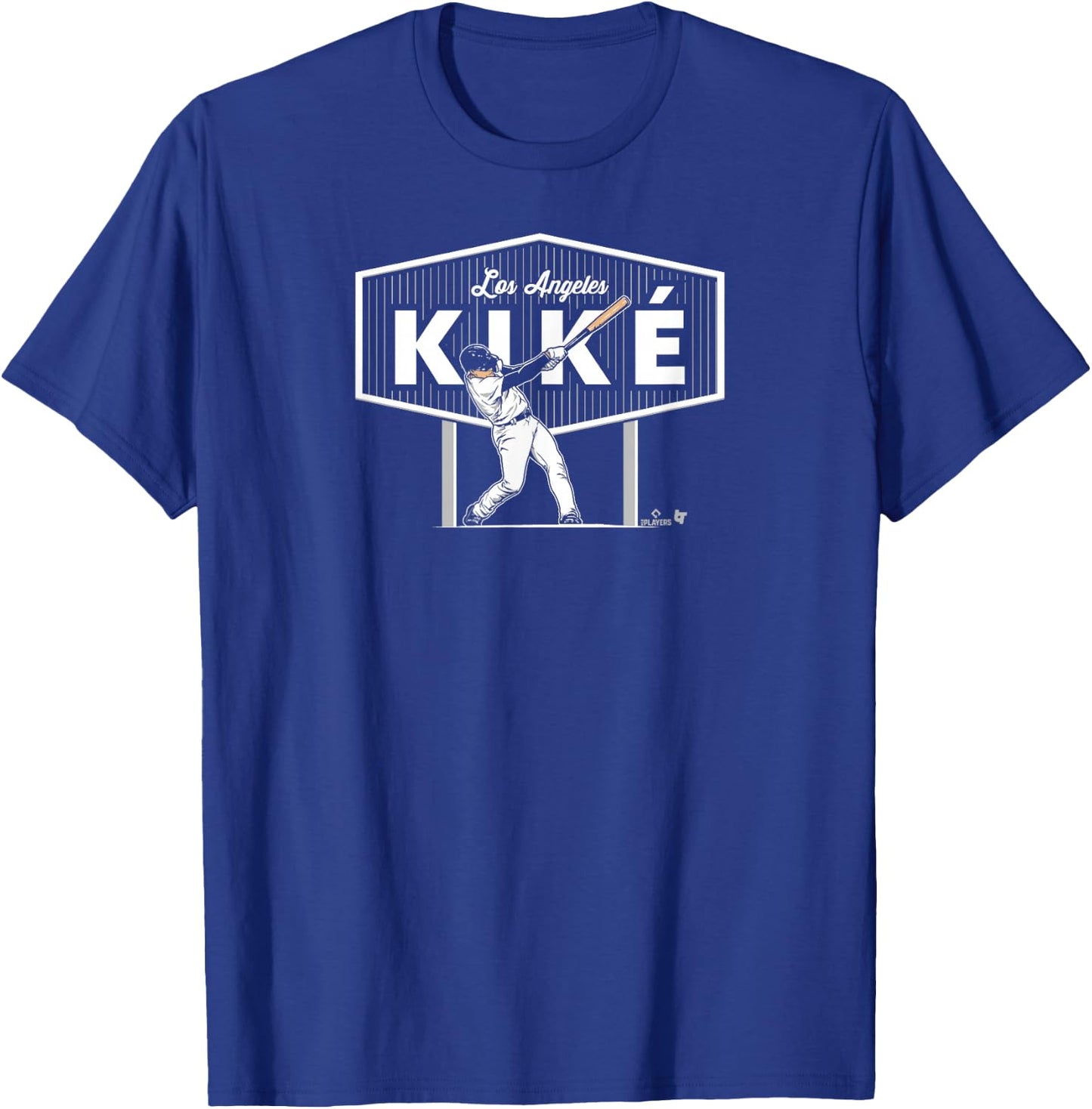 Kiké Hernandez - L.A. Kiké - Los Angeles Baseball T-Shirt - T-Shirt | Royal