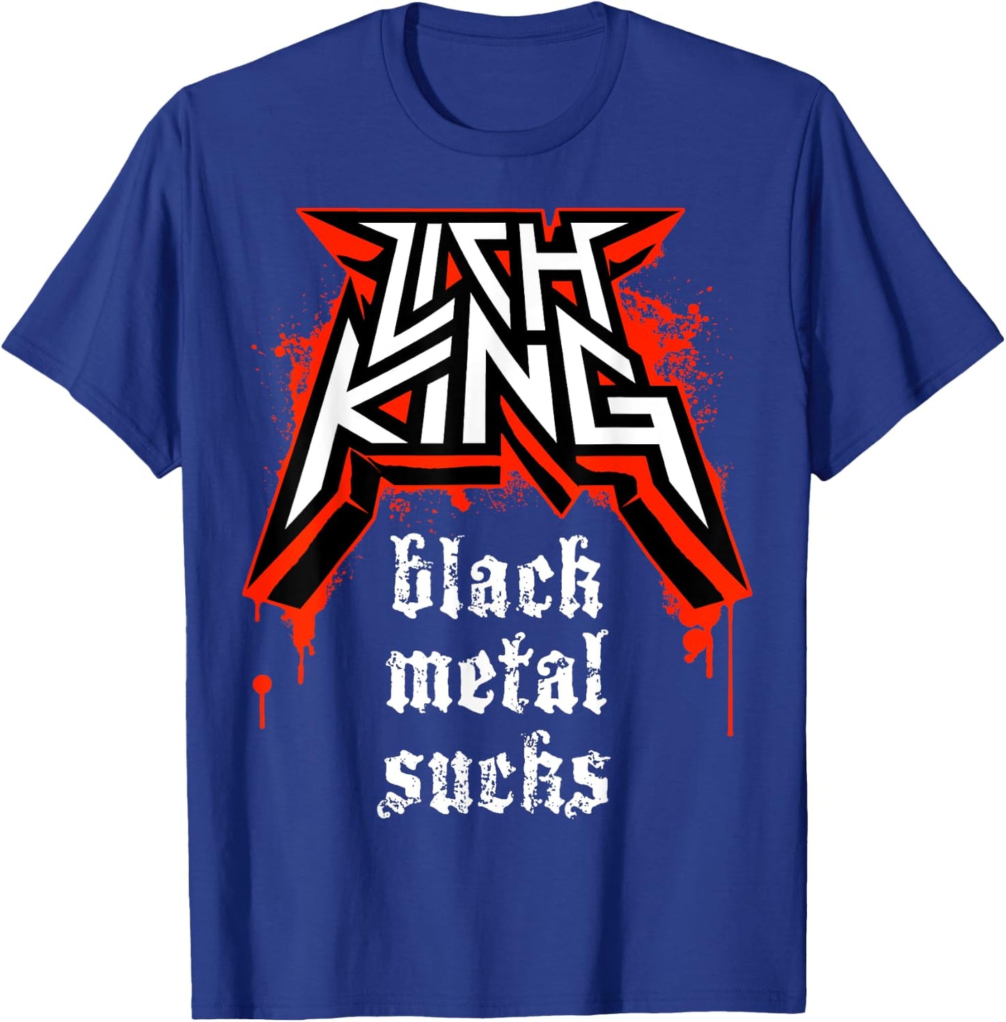 Lich King: Black Metal Absorbs T-Shirt - T-Shirt | Royal