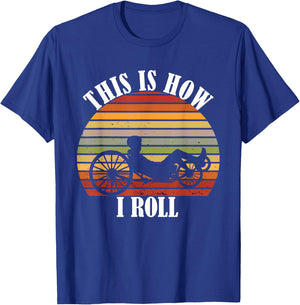Recumbent Bike Vintage Retro This Is How Recumbent Bicycle T-Shirt - T-Shirt | Royal