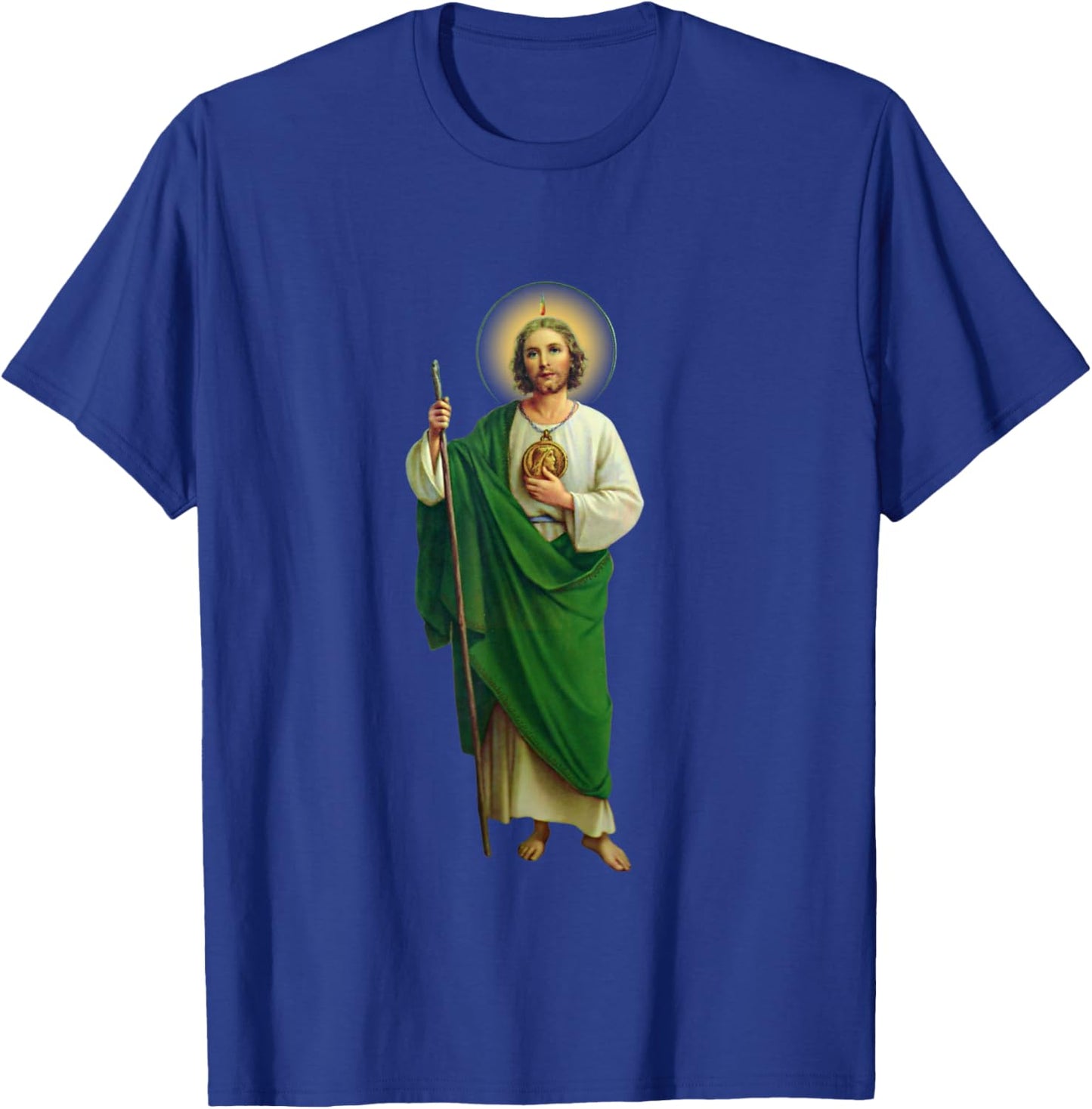 San Judas Tadeo Saint Jude Thaddeus T-Shirt - T-Shirt | Royal