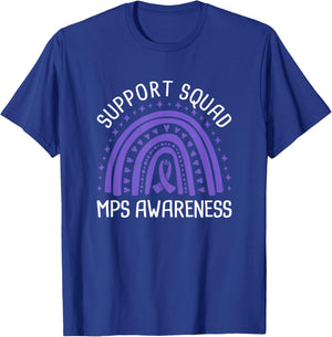 Support Squad MPS Awareness T-Shirt - T-Shirt | Royal