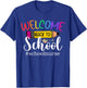 Welcome Back To School - School Nurse For Students Teachers Women T-Shirt - T-Shirt | Royal