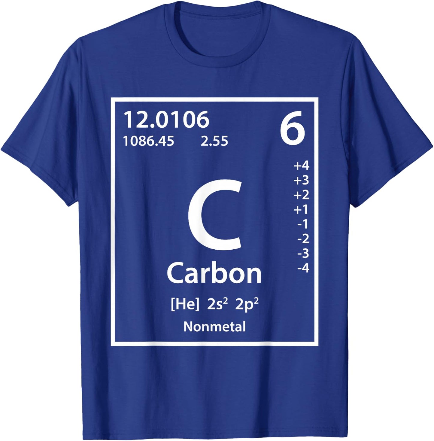 Carbon Element (white) T-Shirt - T-Shirt | Royal