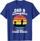Dad & Daughter the Best Fishing Buddies Father Fisherman T-Shirt - T-Shirt | Royal
