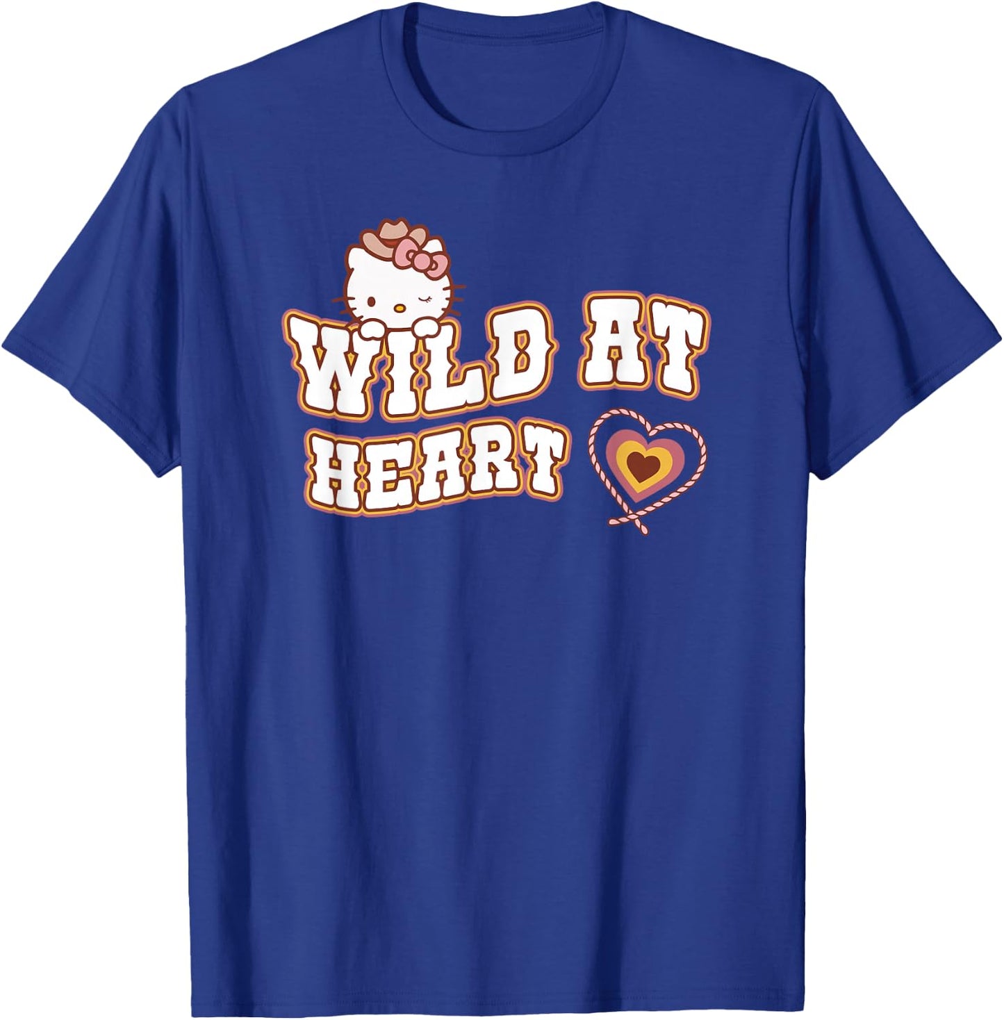Hello Kitty Wild At Heart T-Shirt - T-Shirt | Royal
