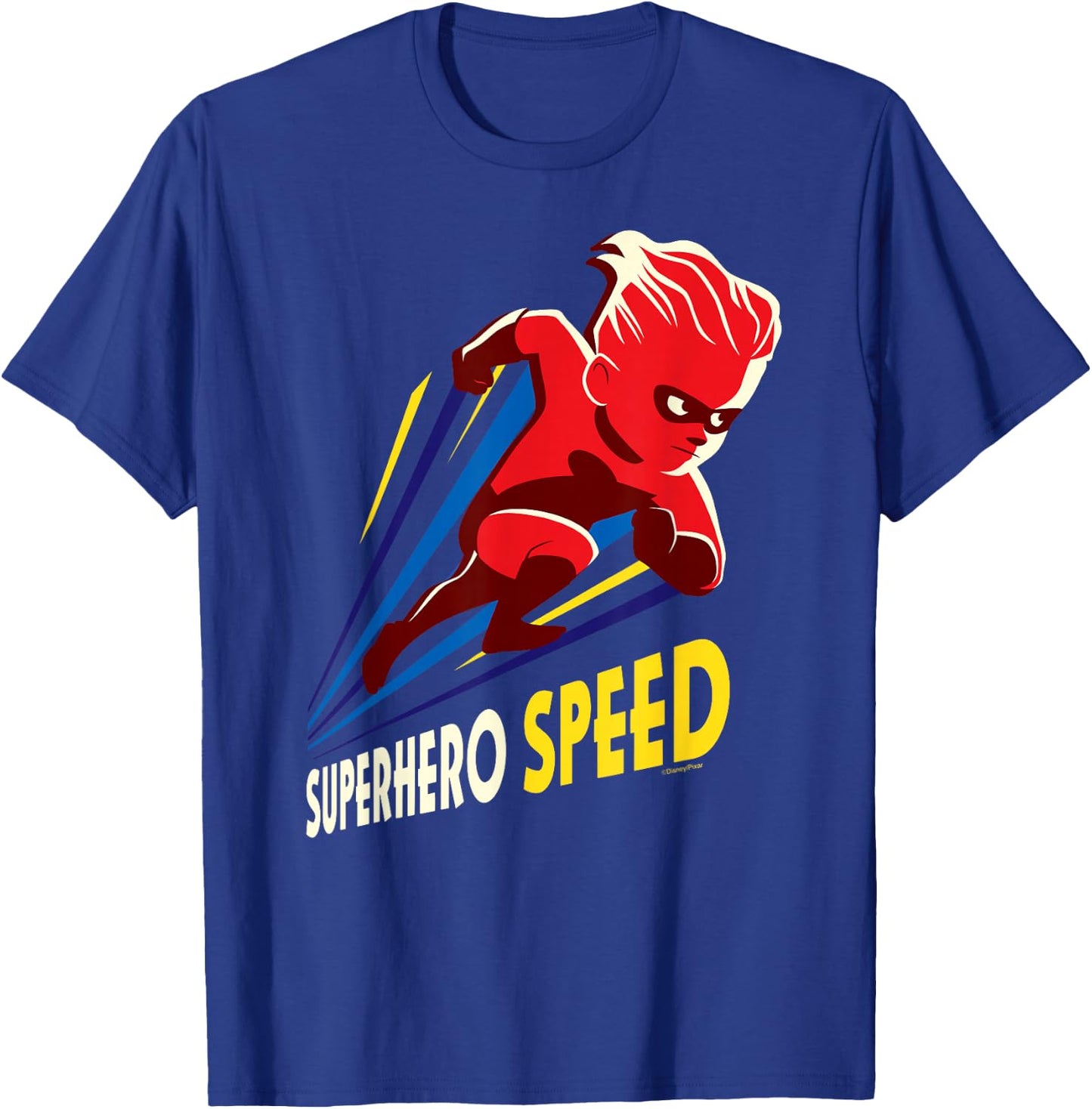 Disney and Pixar’s The Incredibles Dash Superhero Speed Race T-Shirt - T-Shirt | Royal