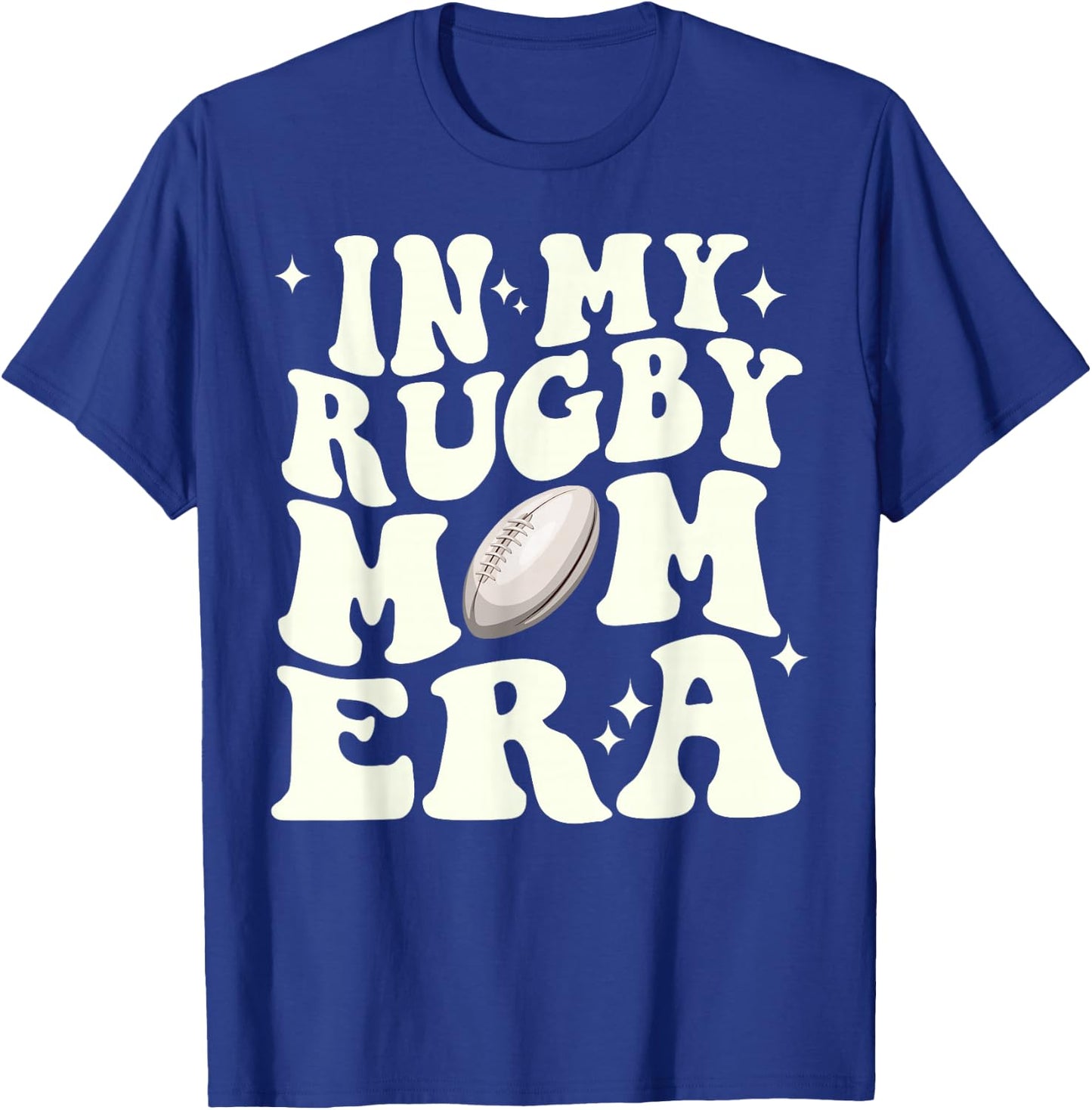 In my rugby mom era T-Shirt - T-Shirt | Royal