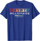 Crypto Millionaire Shirt | Vintage Bitcoin Crypto T-Shirt - T-Shirt | Royal