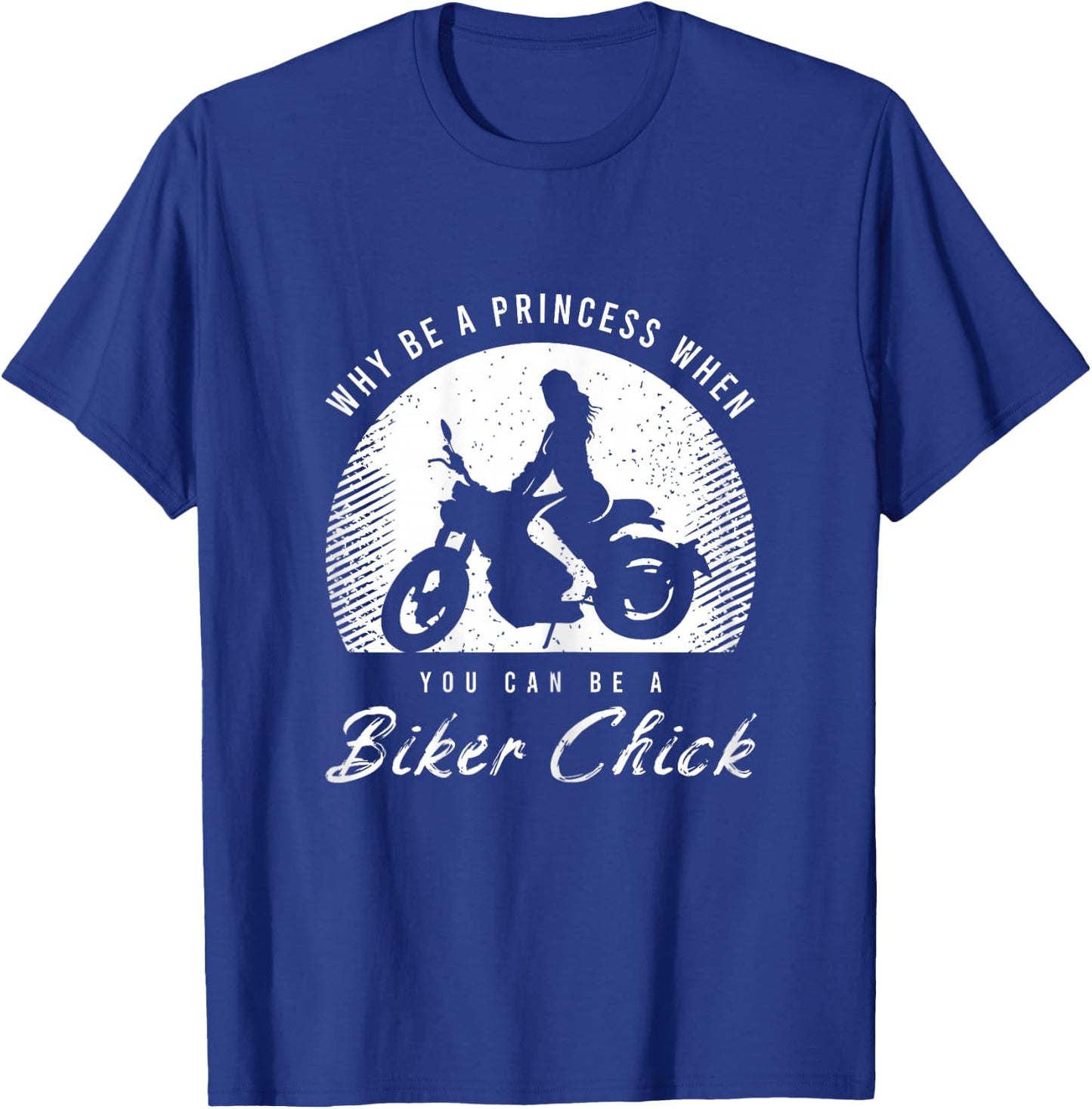 Funny biker saying for a lover of the motorcycle T-Shirt - T-Shirt | Royal