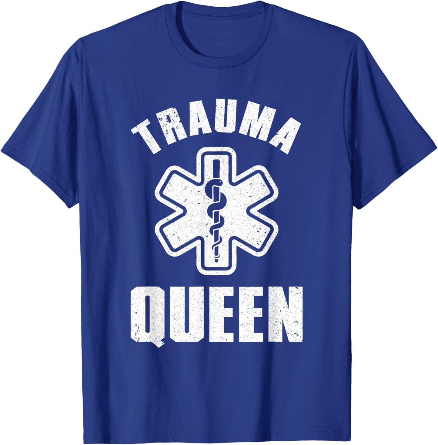 Funny Paramedic Design Girls EMT Trauma Paramedic T-Shirt - T-Shirt | Royal