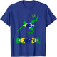 Brazil Soccer Brazilian Football Player Brasileiro Player T-Shirt - T-Shirt | Royal