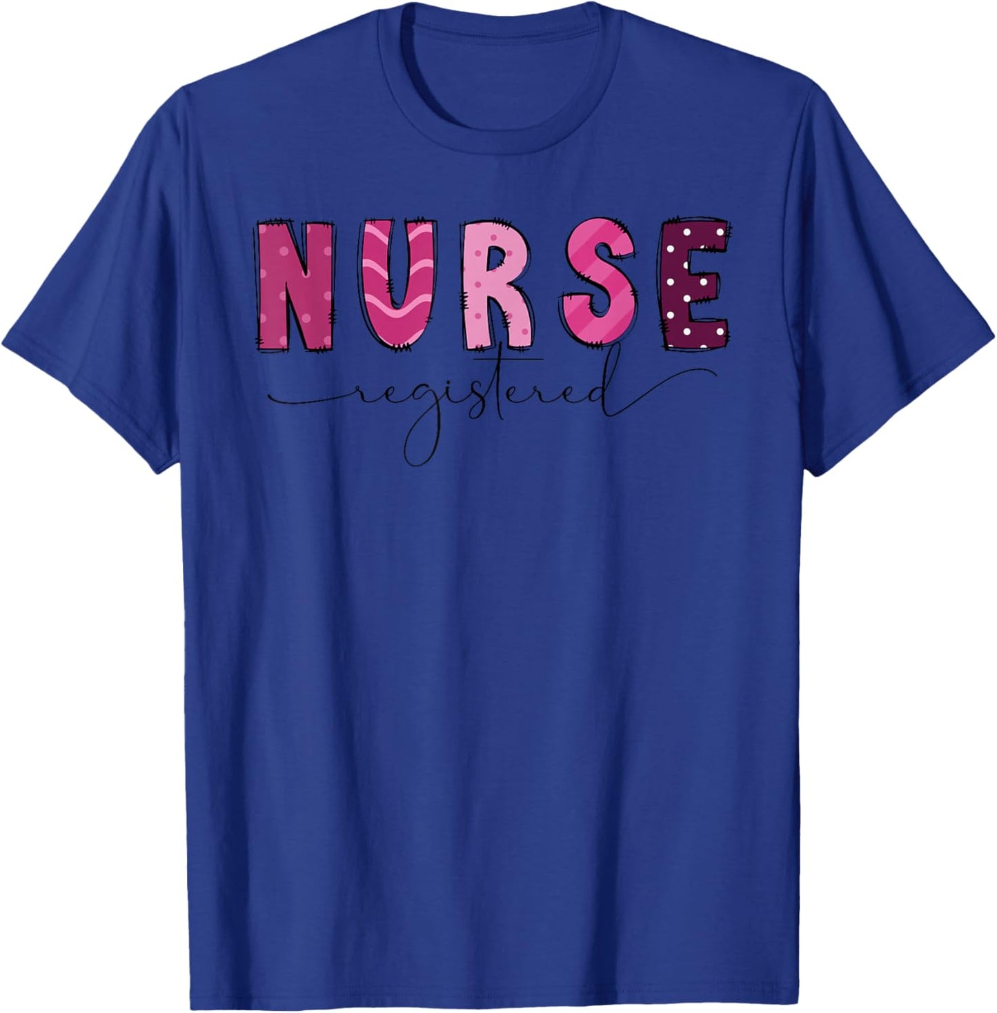 RN Nurse Registered Nurse Nursing School Women T-Shirt - T-Shirt | Royal