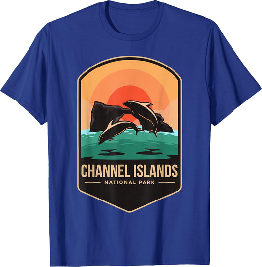Channel Islands National Park 1980 California T-Shirt - T-Shirt | Royal