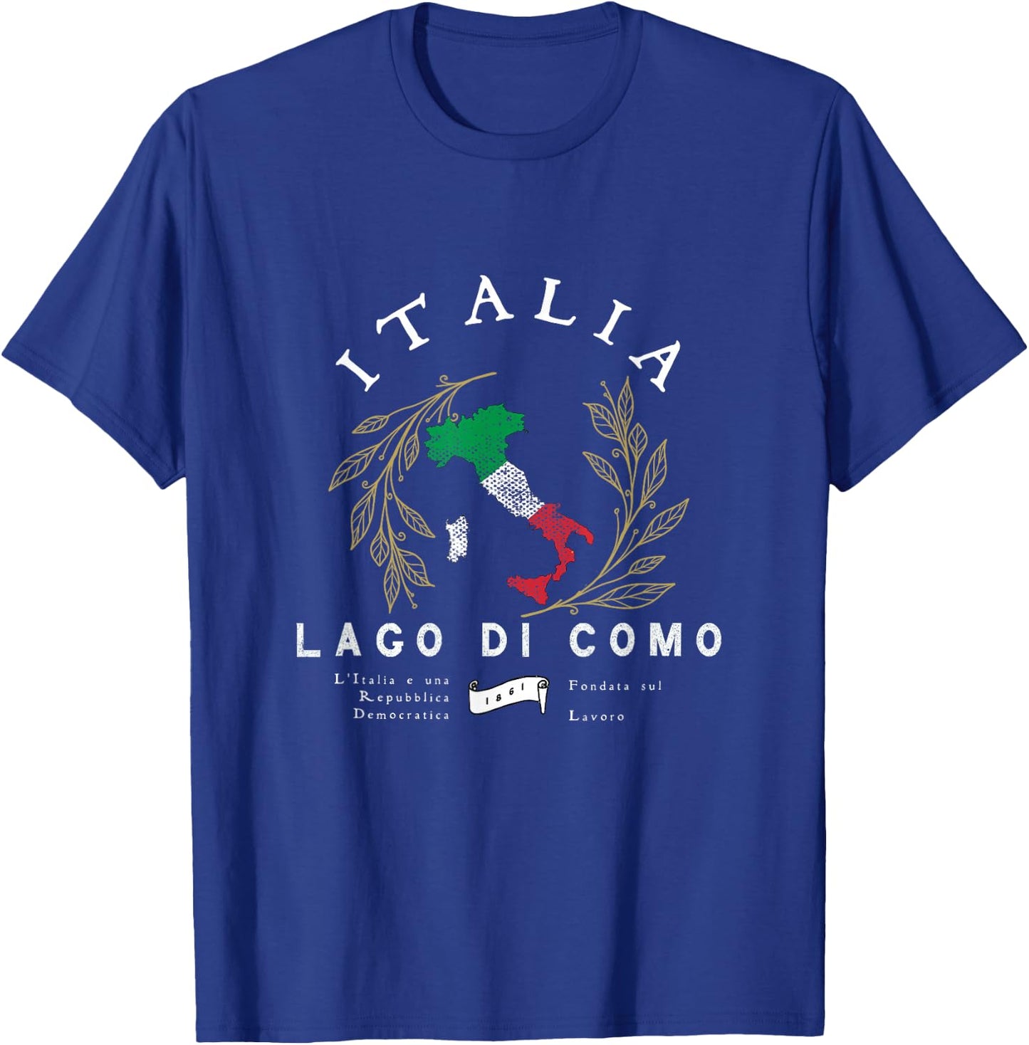 Lago Di Como Italy Vacation Souvenir T-Shirt - T-Shirt | Royal