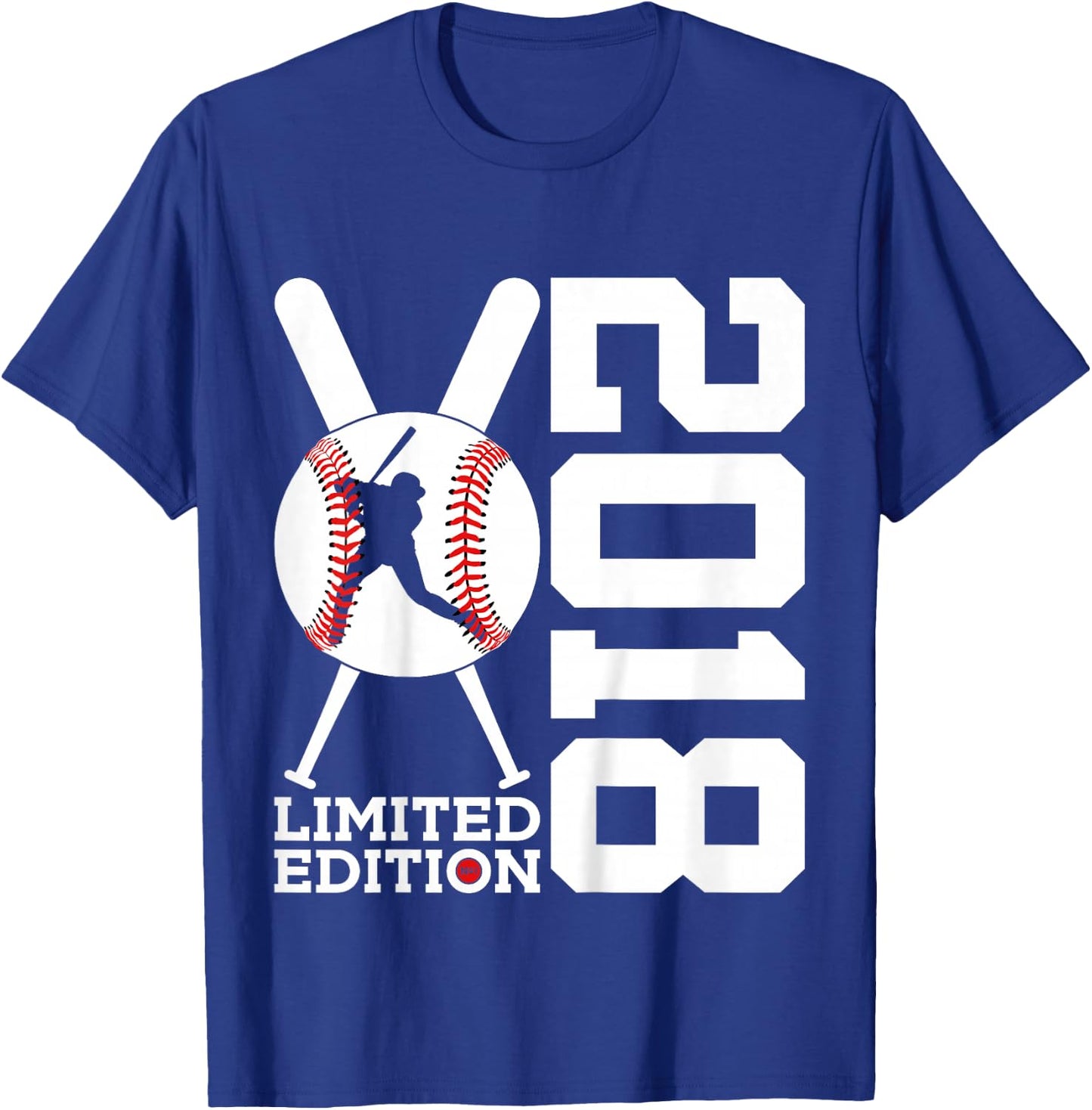 7th BIRTHDAY BASEBALL LIMITED EDITION 2018 T-Shirt - T-Shirt | Royal