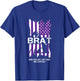 Military Child Boy Girls Brat Born Resilient And Tough T-Shirt - T-Shirt | Royal