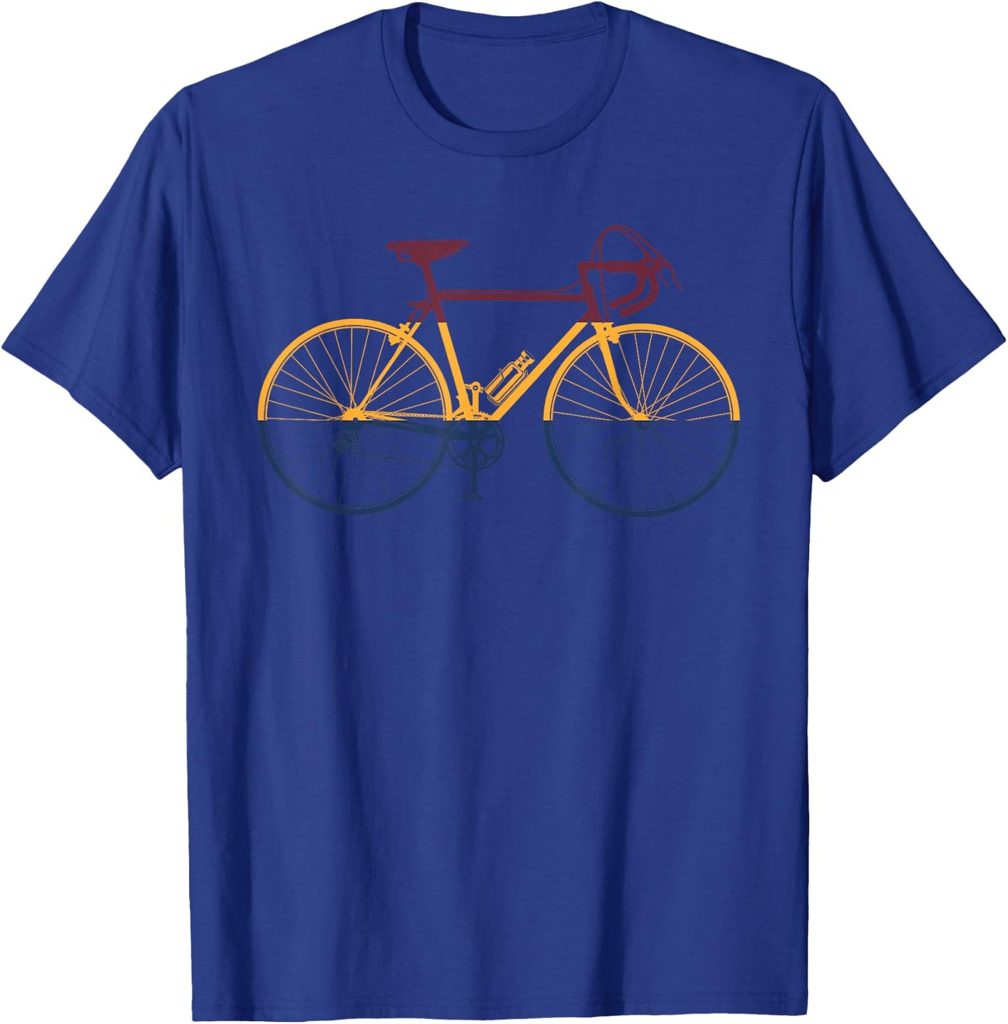 Vintage Cycling Funny Classic Bicycle Bicycling Lover Outfit T-Shirt - T-Shirt | Royal