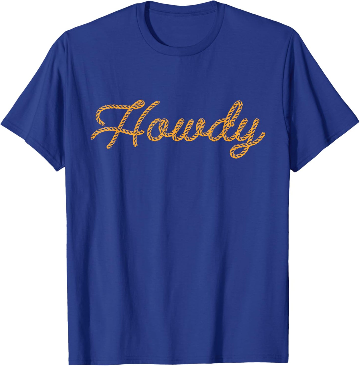 Howdy Rodeo Western Retro Vintage Country Southern T-Shirt - T-Shirt | Royal