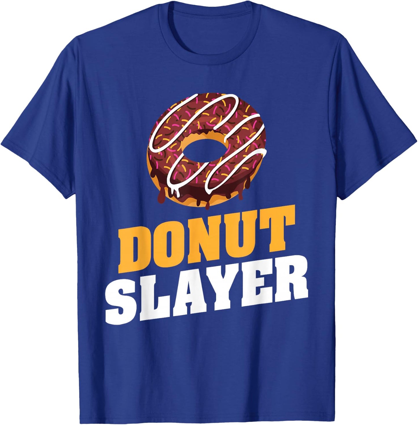 Donut Slayer Snack Donut T-Shirt - T-Shirt | Royal