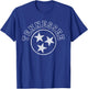 Tennessee Flag Home State Vintage Distressed Orange T-Shirt - T-Shirt | Royal